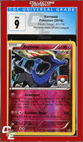 Steam Siege Xerneas 81/114 Reverse Holo Pokemon League CGC 9
