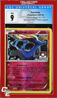 Steam Siege Xerneas 81/114 Reverse Holo Pokemon League CGC 9
