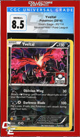 Steam Siege Yveltal 65/114 Reverse Holo Pokemon League CGC 8.5
