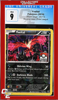 Steam Siege Yveltal 65/114 Reverse Holo Pokemon League CGC 9
