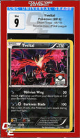 Steam Siege Yveltal 65/114 Reverse Holo Pokemon League CGC 9
