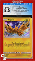 SM Black Star Promo Zapdos SM159 Team Up Prerelease CGC 8.5
