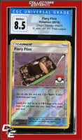Dragon Majesty Fiery Flint 60a/70 Reverse Holo Pokemon League CGC 8.5

