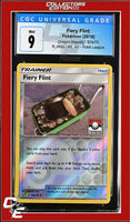 Dragon Majesty Fiery Flint 60a/70 Reverse Holo Pokemon League CGC 9
