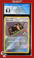 Dragon Majesty Fiery Flint 60a/70 Reverse Holo Pokemon League CGC 8.5
