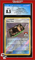 Dragon Majesty Fiery Flint 60a/70 Reverse Holo Pokemon League CGC 8.5

