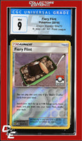 Dragon Majesty Fiery Flint 60a/70 Reverse Holo Pokemon League CGC 9
