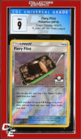 Dragon Majesty Fiery Flint 60a/70 Reverse Holo Pokemon League CGC 9
