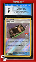 Dragon Majesty Fiery Flint 60a/70 Reverse Holo Pokemon League CGC 9
