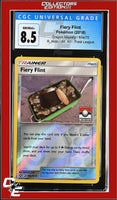 Dragon Majesty Fiery Flint 60a/70 Reverse Holo Pokemon League CGC 8.5

