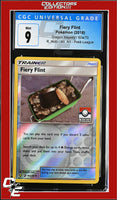 Dragon Majesty Fiery Flint 60a/70 Reverse Holo Pokemon League CGC 9
