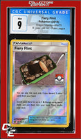 Dragon Majesty Fiery Flint 60a/70 Reverse Holo Pokemon League CGC 9
