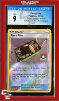 Dragon Majesty Fiery Flint 60a/70 Reverse Holo Pokemon League CGC 9
