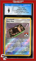 Dragon Majesty Fiery Flint 60a/70 Reverse Holo Pokemon League CGC 9
