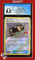 Dragon Majesty Fiery Flint 60a/70 Reverse Holo Pokemon League CGC 8.5
