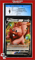 Shining Fates Greedent V 053/072 Holo CGC 9
