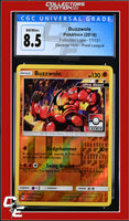 Forbidden Light Buzzwole 77/131 Reverse Holo Pokemon League CGC 8.5
