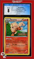 Next Destinies Arcanine 12/99 Prerelease CGC 8
