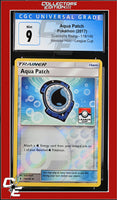 Guardians Rising Aqua Patch 119/145 Reverse Holo League Cup CGC 9
