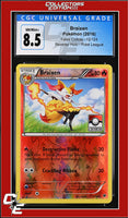 Fates Collide Braixen 12/124 Reverse Holo Pokemon League CGC 8.5
