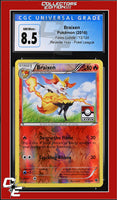 Fates Collide Braixen 12/124 Reverse Holo Pokemon League CGC 8.5
