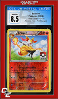 Fates Collide Braixen 12/124 Reverse Holo Pokemon League CGC 8.5
