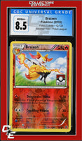 Fates Collide Braixen 12/124 Reverse Holo Pokemon League CGC 8.5
