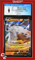 Sword & Shield Stonjourner V 115/202 Holo CGC 9

