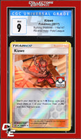 Burning Shadows Kiawe 116a/147 Alternate Art Pokemon League CGC 9
