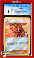 Burning Shadows Kiawe 116a/147 Alternate Art Pokemon League CGC 9
