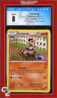 Black & White Krokorok 64/114 Pokemon League CGC 8
