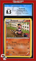 Black & White Krokorok 64/114 Pokemon League CGC 8.5
