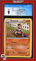 Black & White Krokorok 64/114 Pokemon League CGC 9
