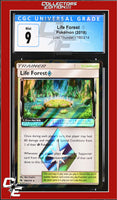 Lost Thunder Life Forest ◇ 180/214 Holo CGC 9
