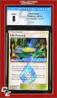 Lost Thunder Life Forest ◇ 180/214 Holo CGC 8
