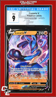 Champion's Path Lucario V 027/073 Holo CGC 9

