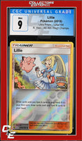 Ultra Prism Lillie 125a/156 Reverse Holo Regional Championships CGC 9
