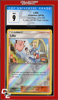Ultra Prism Lillie 125a/156 Reverse Holo Regional Championships CGC 9
