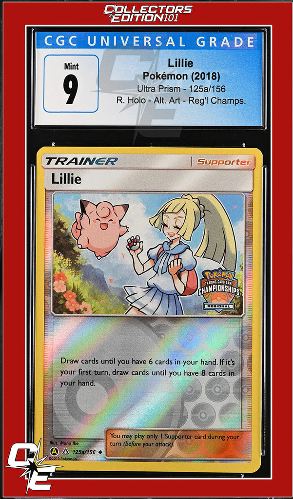 Ultra Prism Lillie 125a/156 Reverse Holo Regional Championships