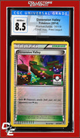 Phantom Forces Dimension Valley 93/119 Crosshatch Holo Pokemon League CGC 8.5
