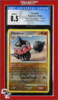 Great Encounters Claydol 15/106 Crosshatch Holo Pokemon League CGC 8.5
