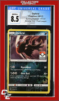 Burning Shadows Darkrai 87/147 Reverse Holo Pokemon League CGC 8.5
