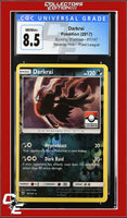 Burning Shadows Darkrai 87/147 Reverse Holo Pokemon League CGC 8.5
