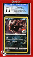 Burning Shadows Darkrai 87/147 Reverse Holo Pokemon League CGC 8.5
