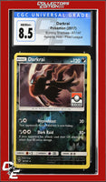 Burning Shadows Darkrai 87/147 Reverse Holo Pokemon League CGC 8.5
