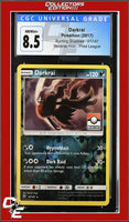 Burning Shadows Darkrai 87/147 Reverse Holo Pokemon League CGC 8.5
