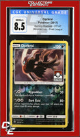 Burning Shadows Darkrai 87/147 Reverse Holo Pokemon League CGC 8.5
