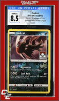 Burning Shadows Darkrai 87/147 Reverse Holo Pokemon League CGC 8.5
