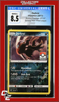 Burning Shadows Darkrai 87/147 Reverse Holo Pokemon League CGC 8.5
