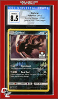Burning Shadows Darkrai 87/147 Reverse Holo Pokemon League CGC 8.5
